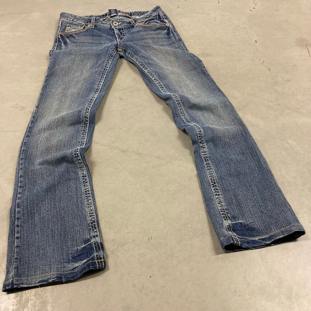 Y2K amethyst Low rise western bootcut jeans 28x29